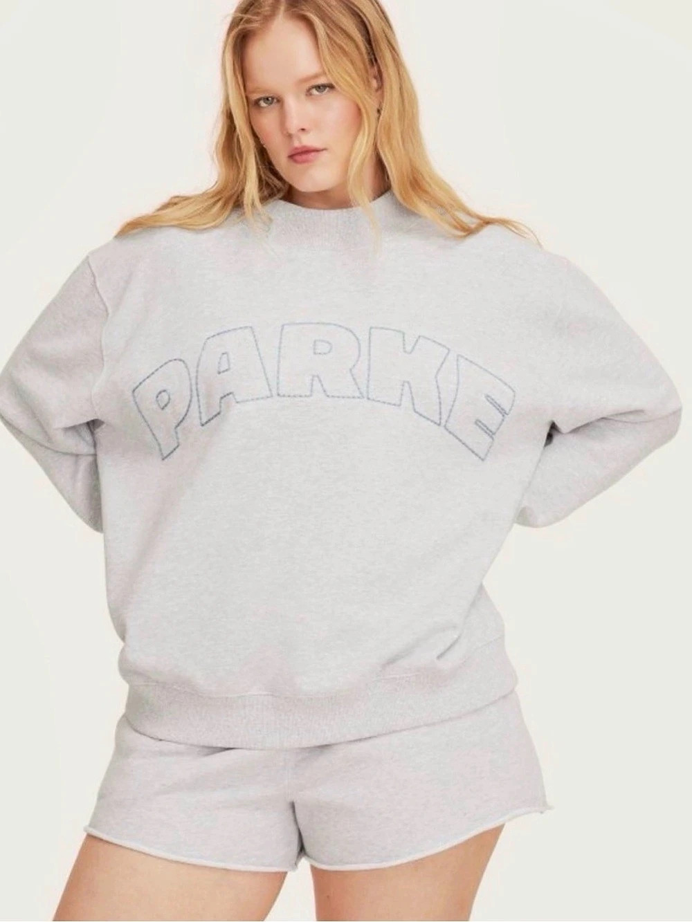 Target x Parke Grey Mock Neck